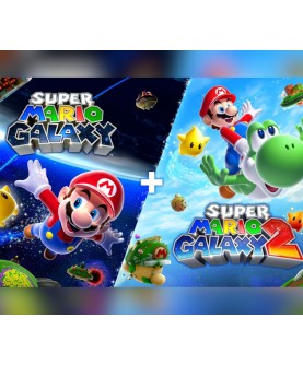 Super Mario Galaxy + Super Mario Galaxy 2 Switch Nintendo eShop Key EUROPE